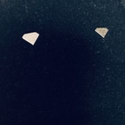 Kolczyki mini diamenty Kids srebro